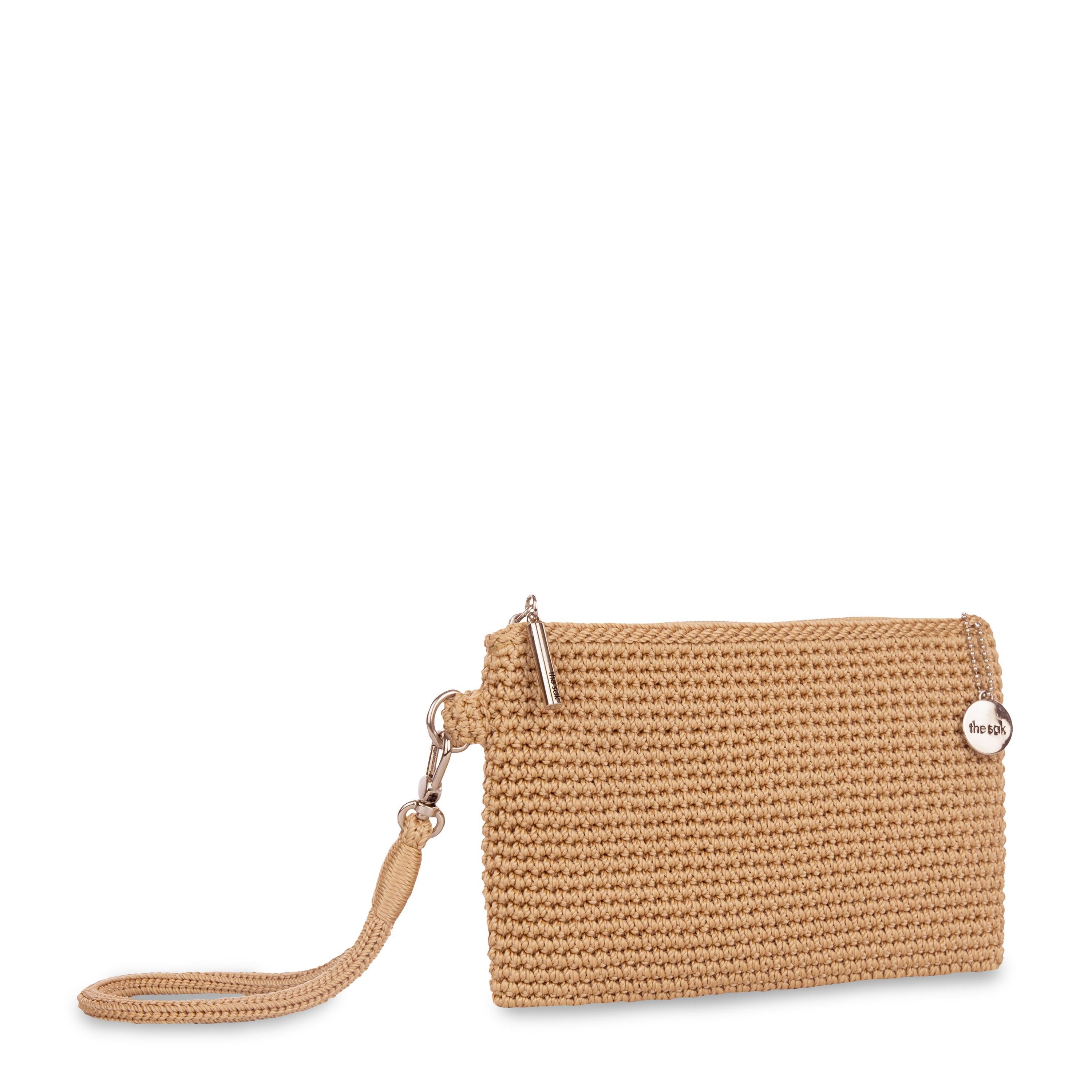 The Sak Vita Wristlet - Hand Crochet - Bamboo