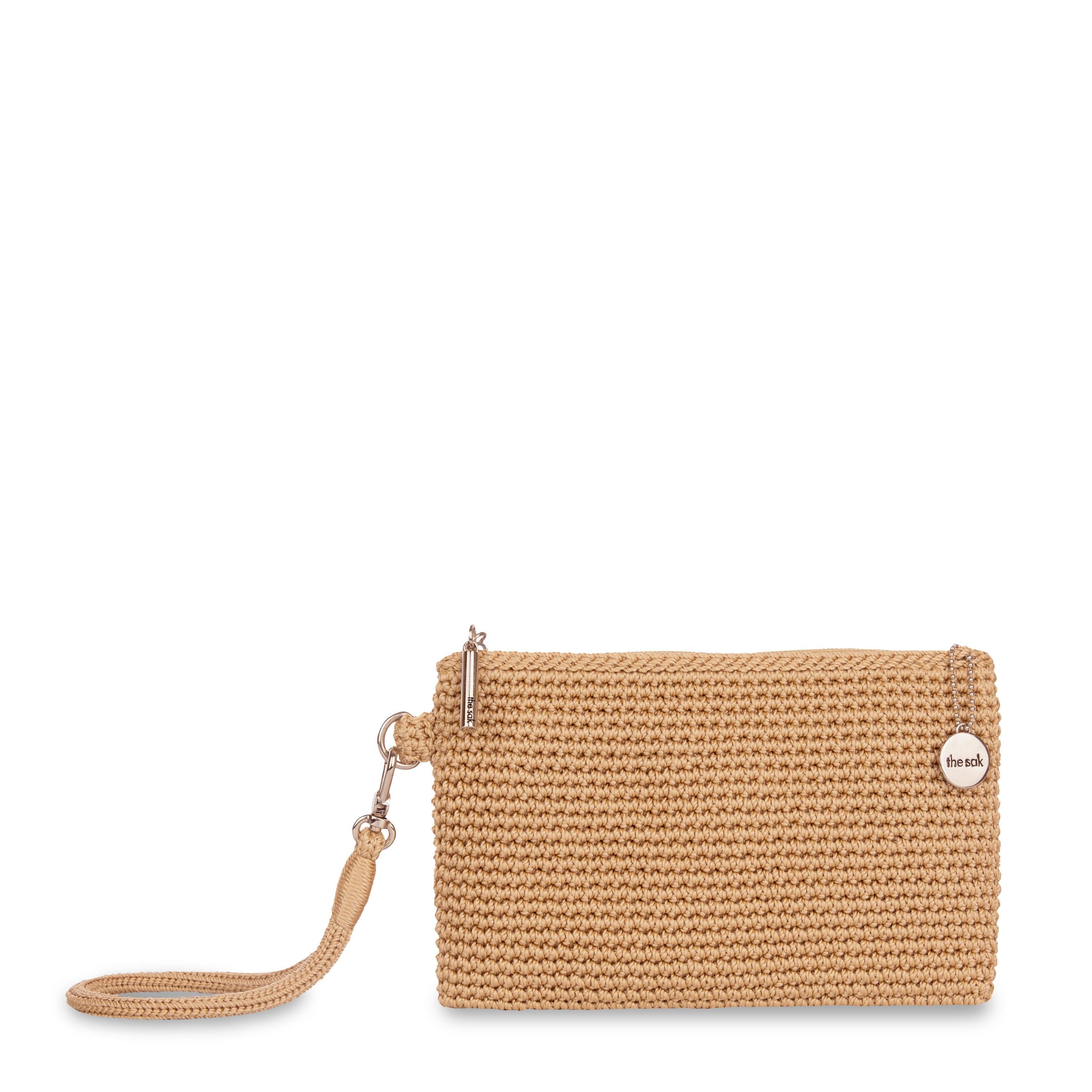 The Sak Vita Wristlet - Hand Crochet - Bamboo