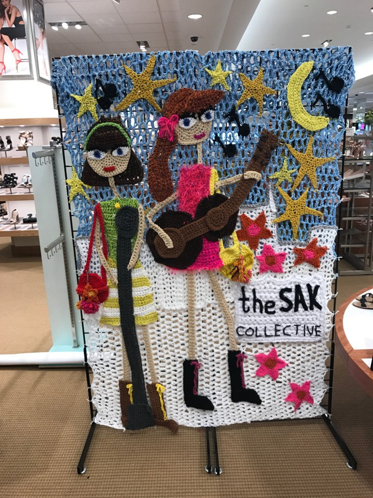 The Sak Collective Dillard's Launch With Artist London Kaye