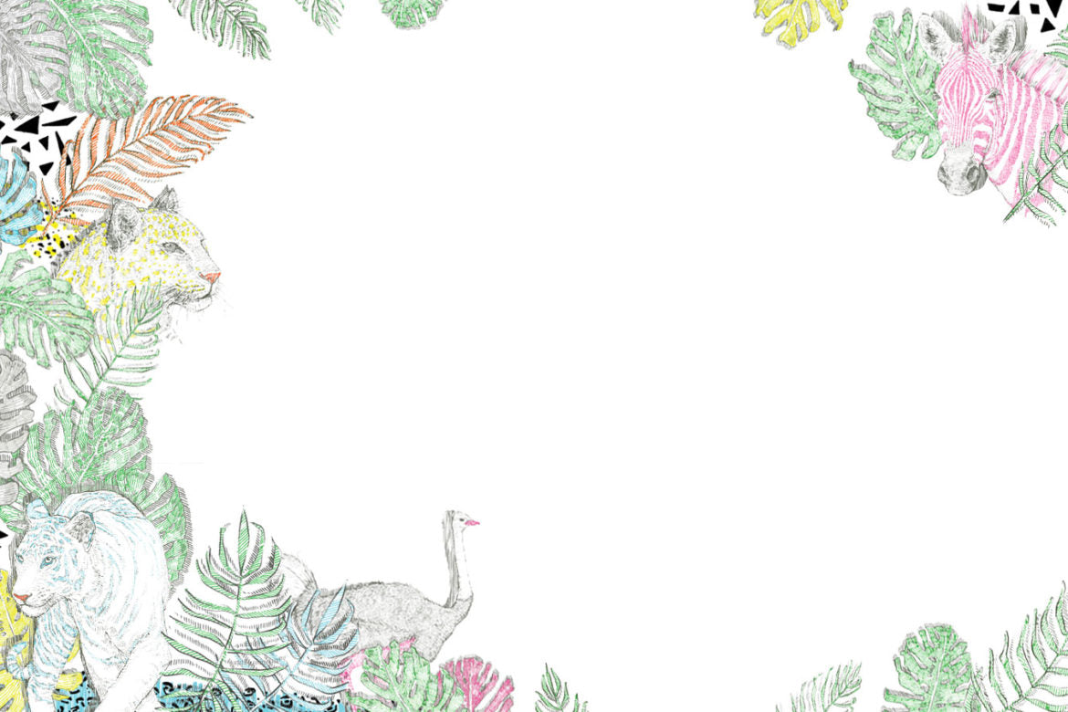 Download Neon Wild Life, Our Brand New Print of the Month!