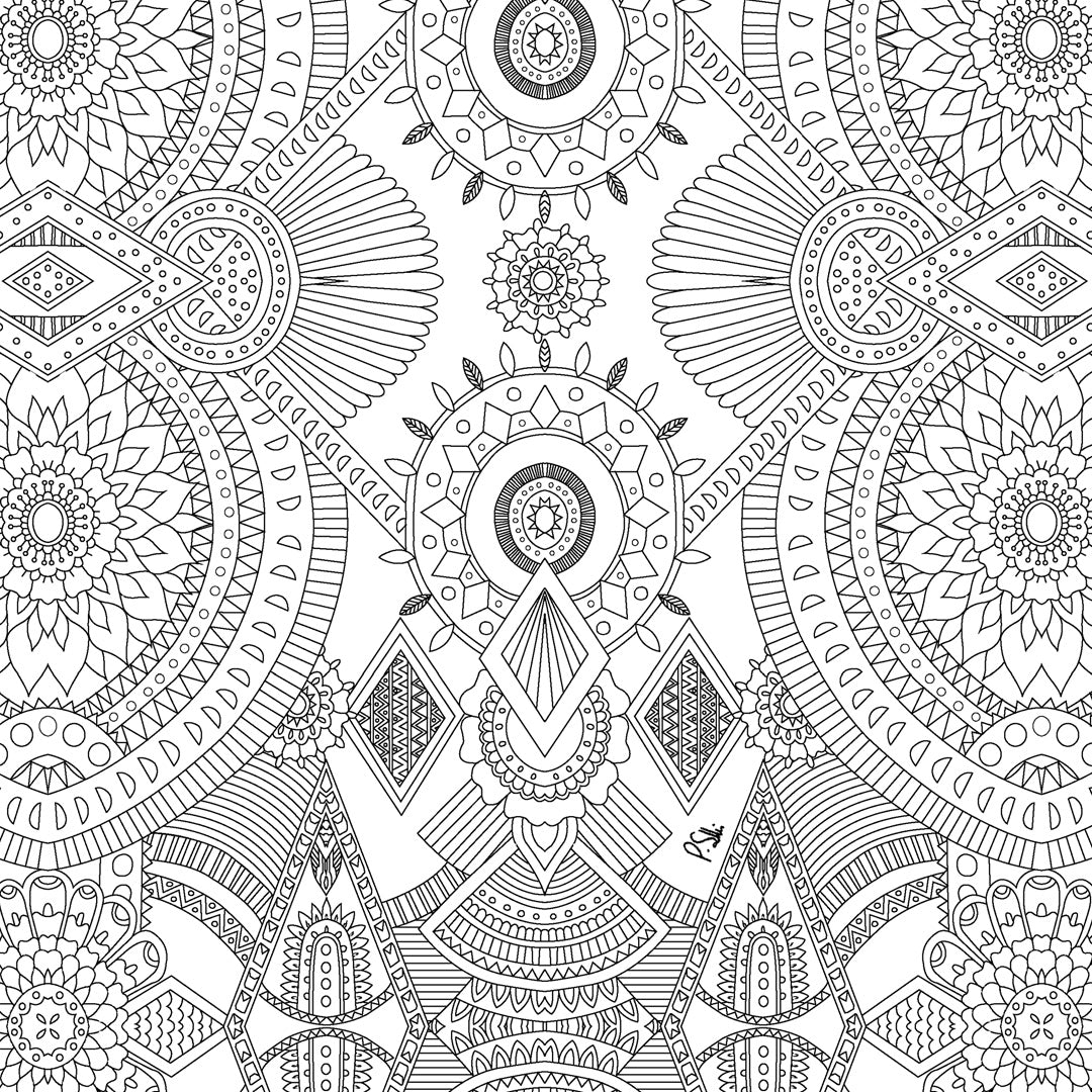 Color me calm with Sakroots