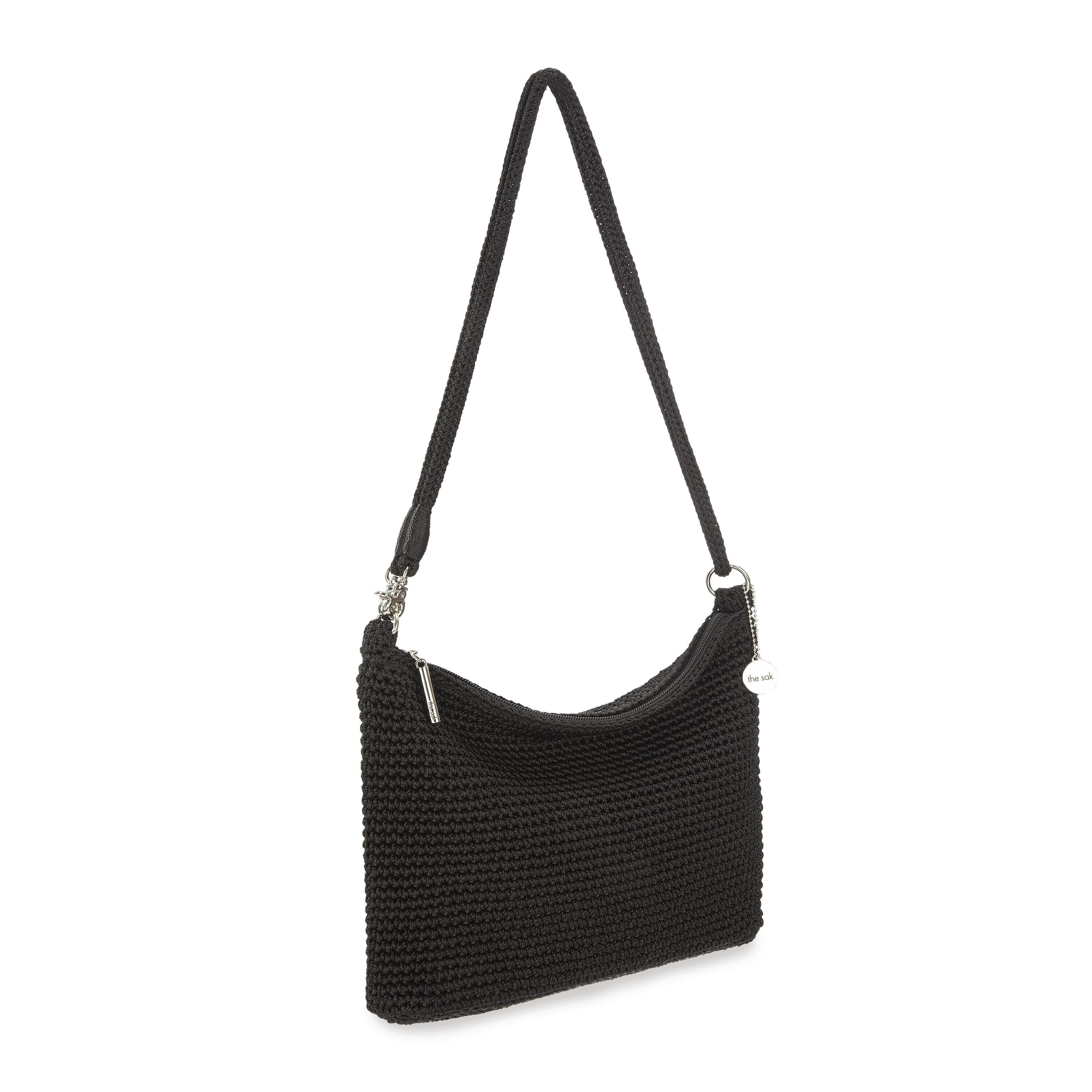 The Sak Lumi Crossbody - Hand Crochet - Black
