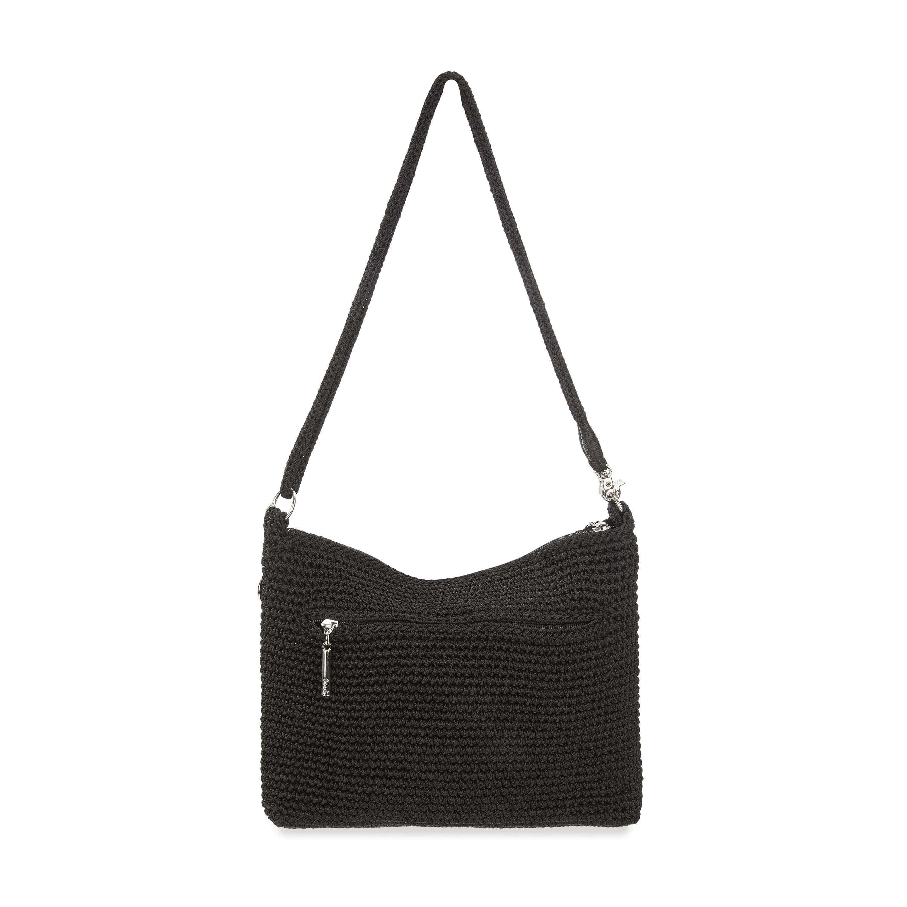 The Sak Lumi Crossbody - Hand Crochet - Black