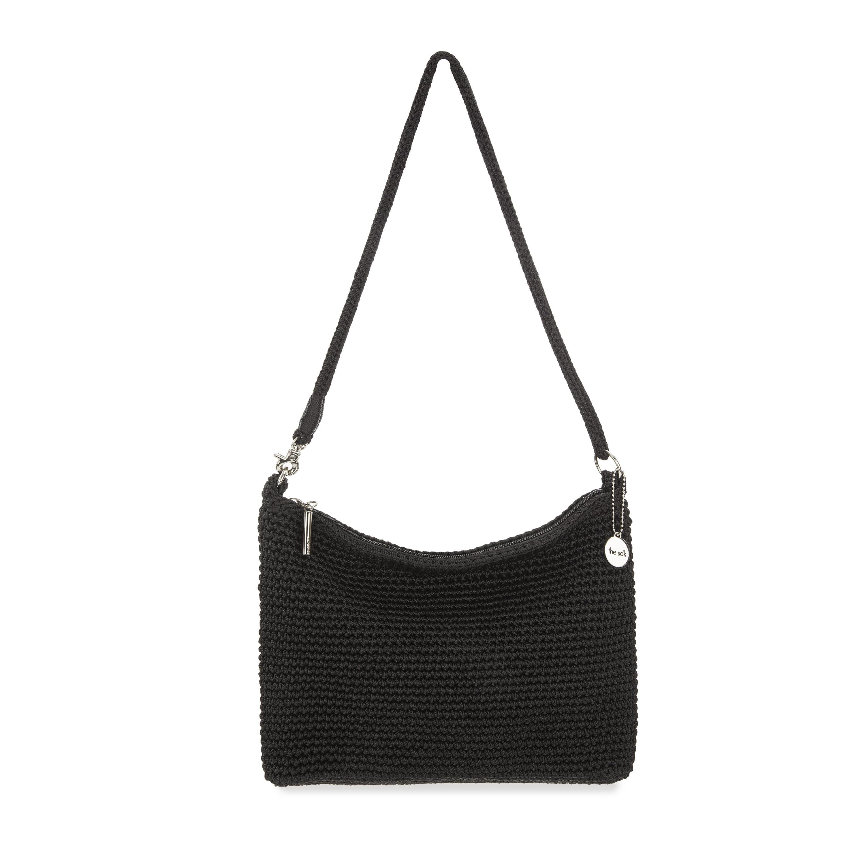 The Sak Lumi Crossbody - Hand Crochet - Black