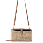 The Sak Iris Smartphone Wallet - Hand Crochet - Bamboo Static