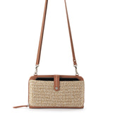 The Sak Iris Smartphone Wallet - Hand Crochet - Bamboo Static
