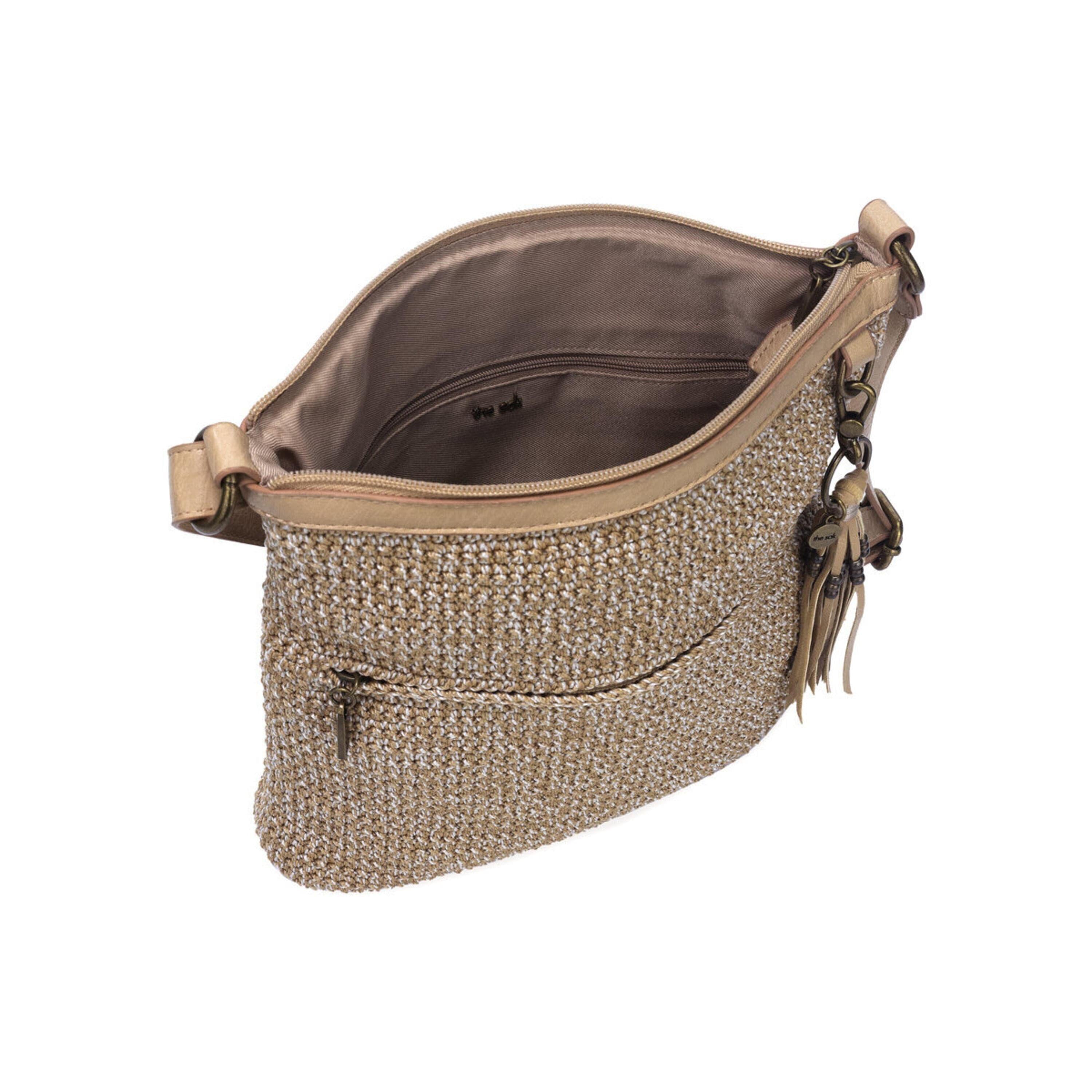 The Sak Lucia Crossbody - Hand Crochet - Bamboo Static