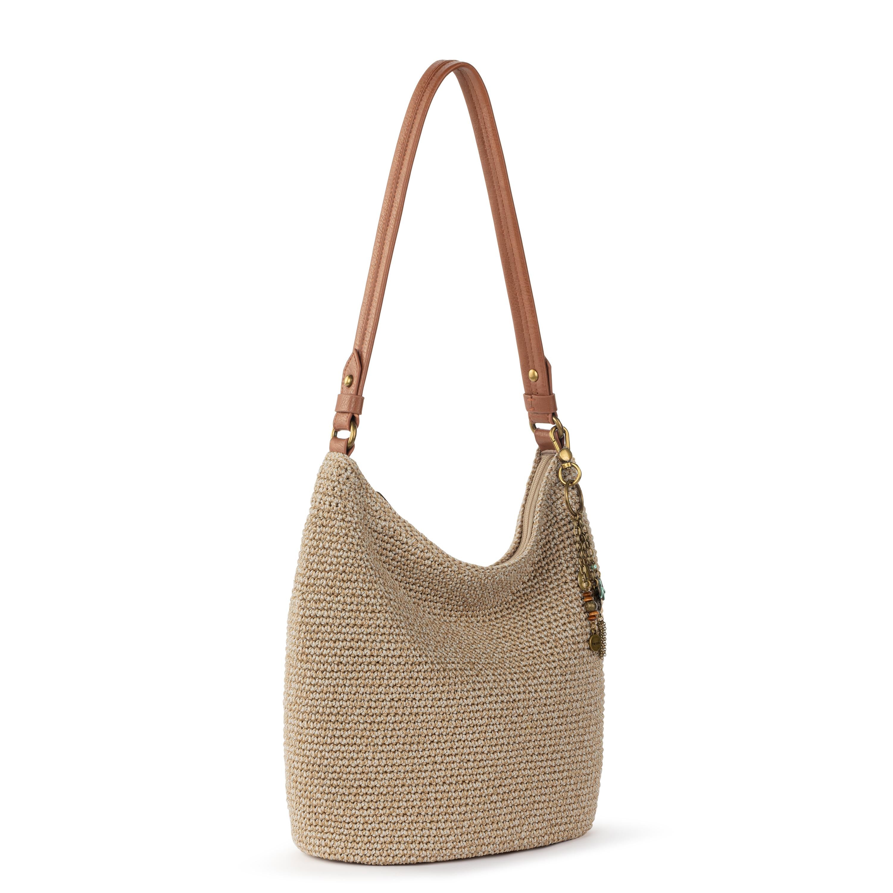 The Sak Sequoia Hobo - Hand Crochet - Bamboo Static