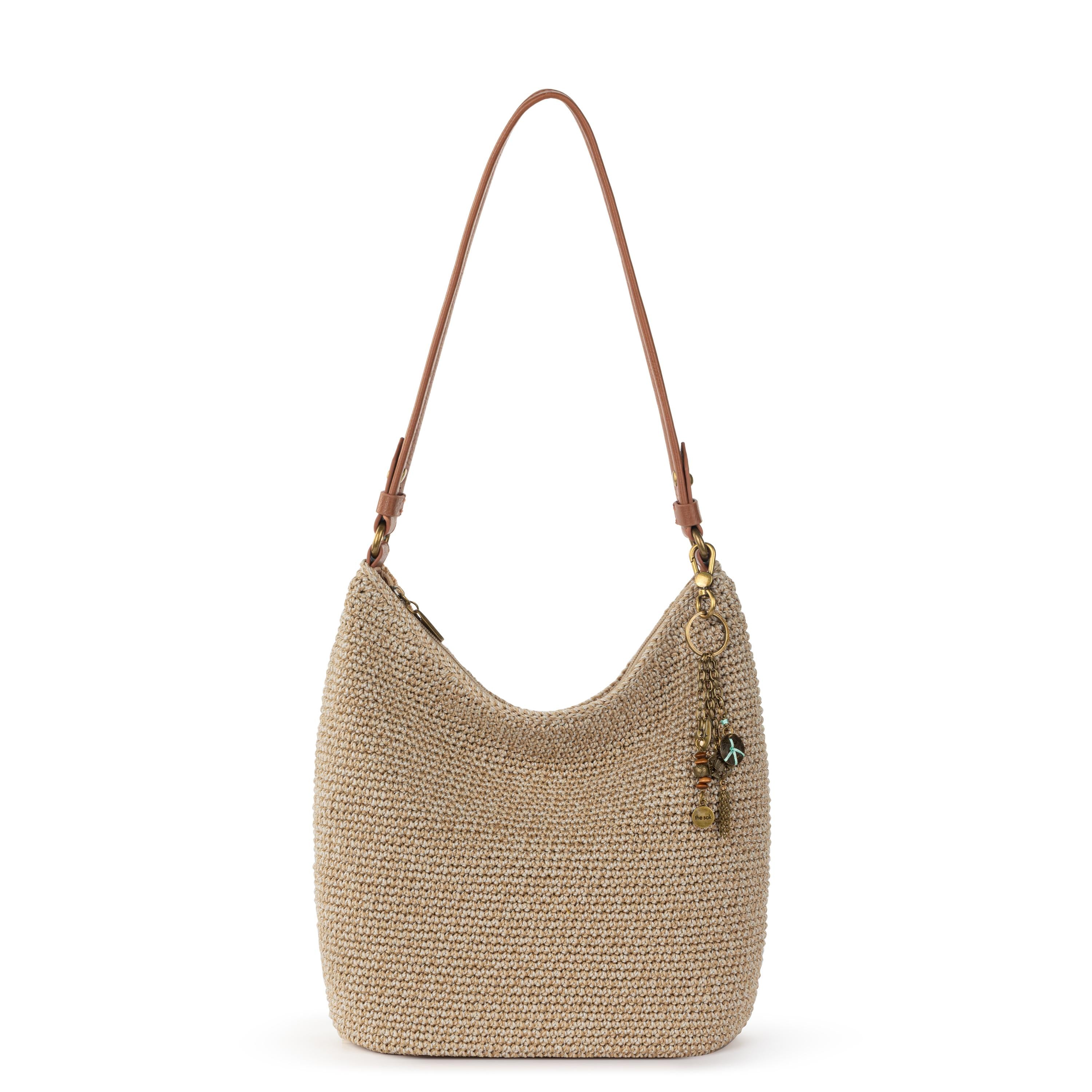 The Sak Sequoia Hobo - Hand Crochet - Bamboo Static