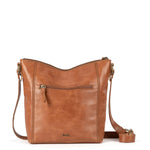 The Sak Ashland Crossbody - Leather - Tobacco Floral Embossed