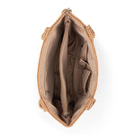 The Sak Crafted Classic Carryall - Hand Crochet - Bamboo With Gold