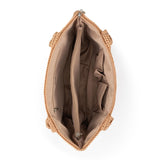 The Sak Crafted Classic Carryall - Hand Crochet - Bamboo With Gold