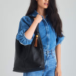 The Sak Huntley Hobo - Leather - Black