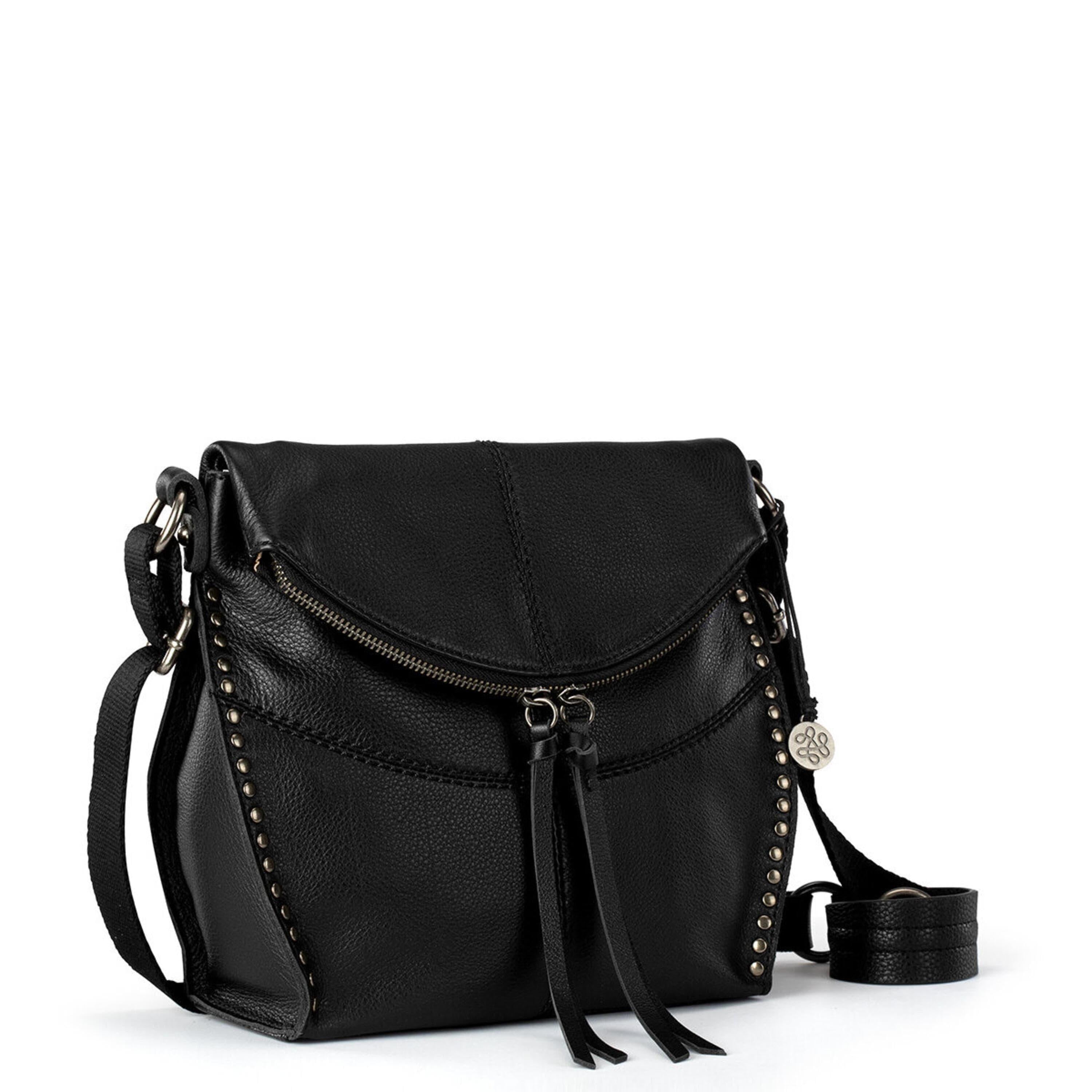 The Sak Silverlake Flap Crossbody - Leather - Black