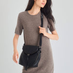 The Sak Silverlake Flap Crossbody - Leather - Black