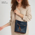 The Sak Ashland Crossbody - Leather - Indigo