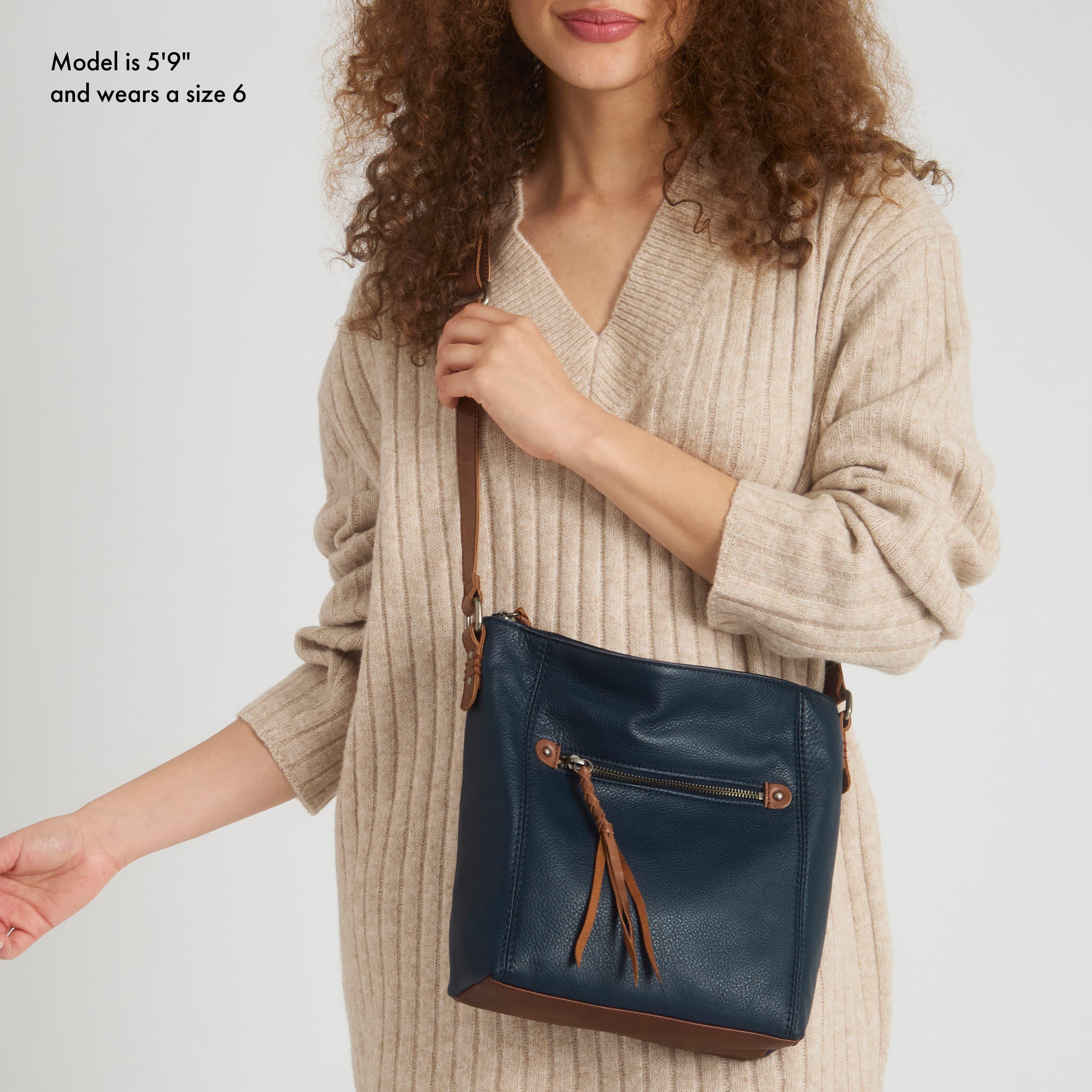 The Sak Ashland Crossbody - Leather - Indigo