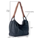 Los Feliz Hobo - Leather - Indigo