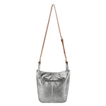 The Sak Los Feliz Crossbody - Leather - Dark Silver