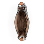 The Sak Los Feliz Crossbody - Leather - Dark Silver
