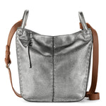 The Sak Los Feliz Crossbody - Leather - Dark Silver