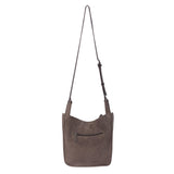 The Sak Los Feliz Crossbody - Leather - Mushroom Suede