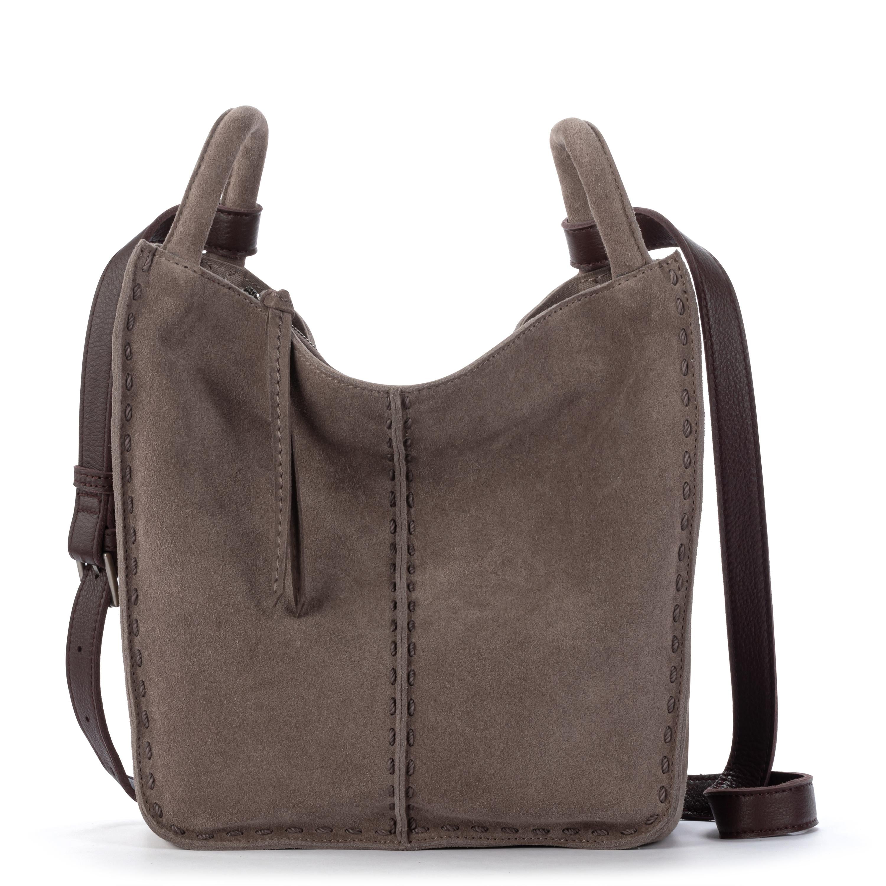 The Sak Los Feliz Crossbody - Leather - Mushroom Suede
