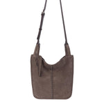 The Sak Los Feliz Crossbody - Leather - Mushroom Suede