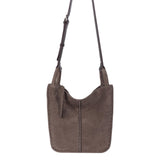 The Sak Los Feliz Crossbody - Leather - Mushroom Suede