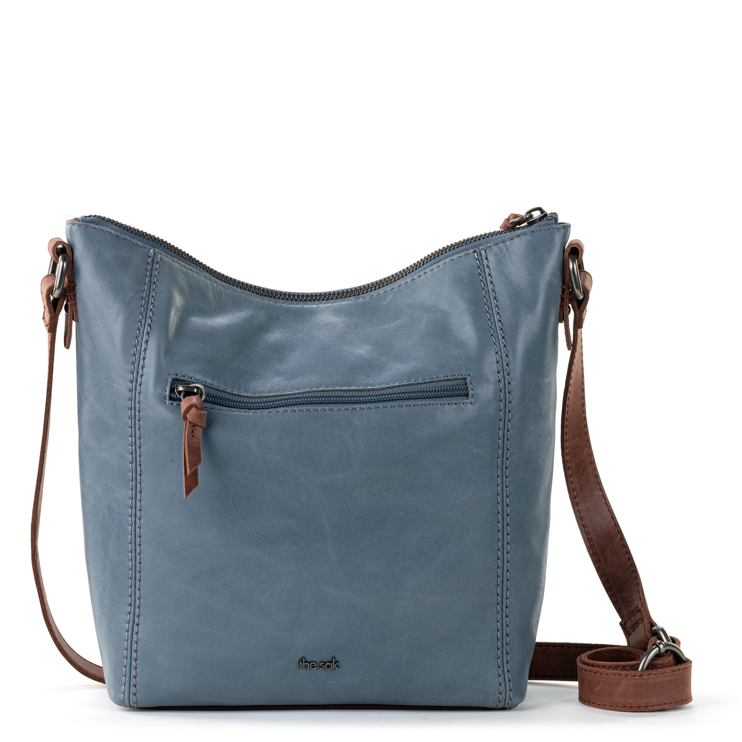 The Sak Ashland Crossbody - Leather - Maritime Wave Embossed