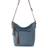 The Sak Ashland Crossbody - Leather - Maritime Wave Embossed