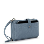 The Sak Iris Smartphone Wallet - Leather - Maritime Wave Embossed
