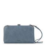 The Sak Iris Smartphone Wallet - Leather - Maritime Wave Embossed