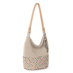 The Sak Sequoia Hobo - Hand Crochet - Ecru Multi Beads
