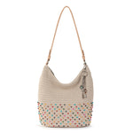 The Sak Sequoia Hobo - Hand Crochet - Ecru Multi Beads