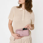 The Sak Iris Smartphone Wallet - Leather - Rosewood