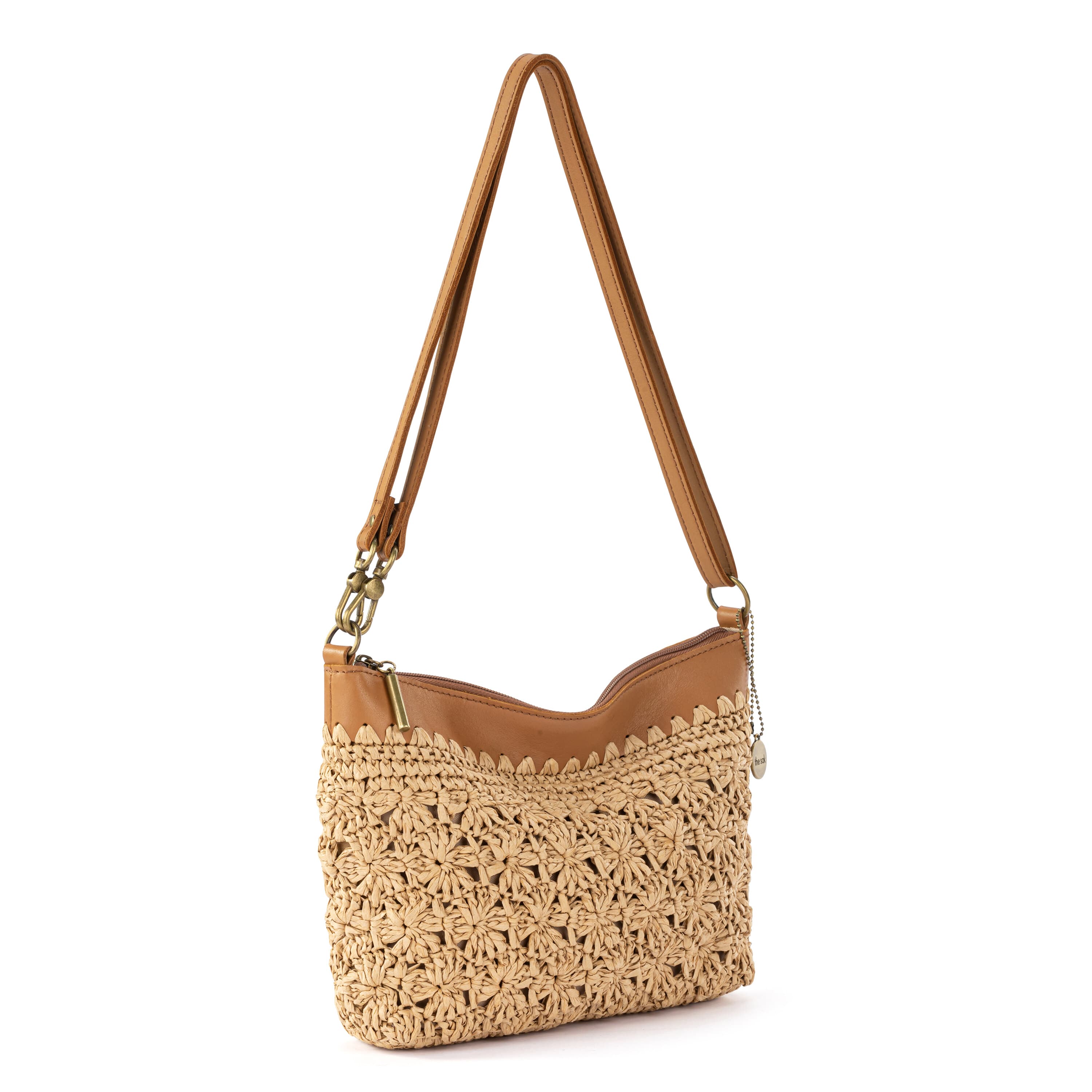 The Sak Lumi Crossbody - Straw - Natural Primrose