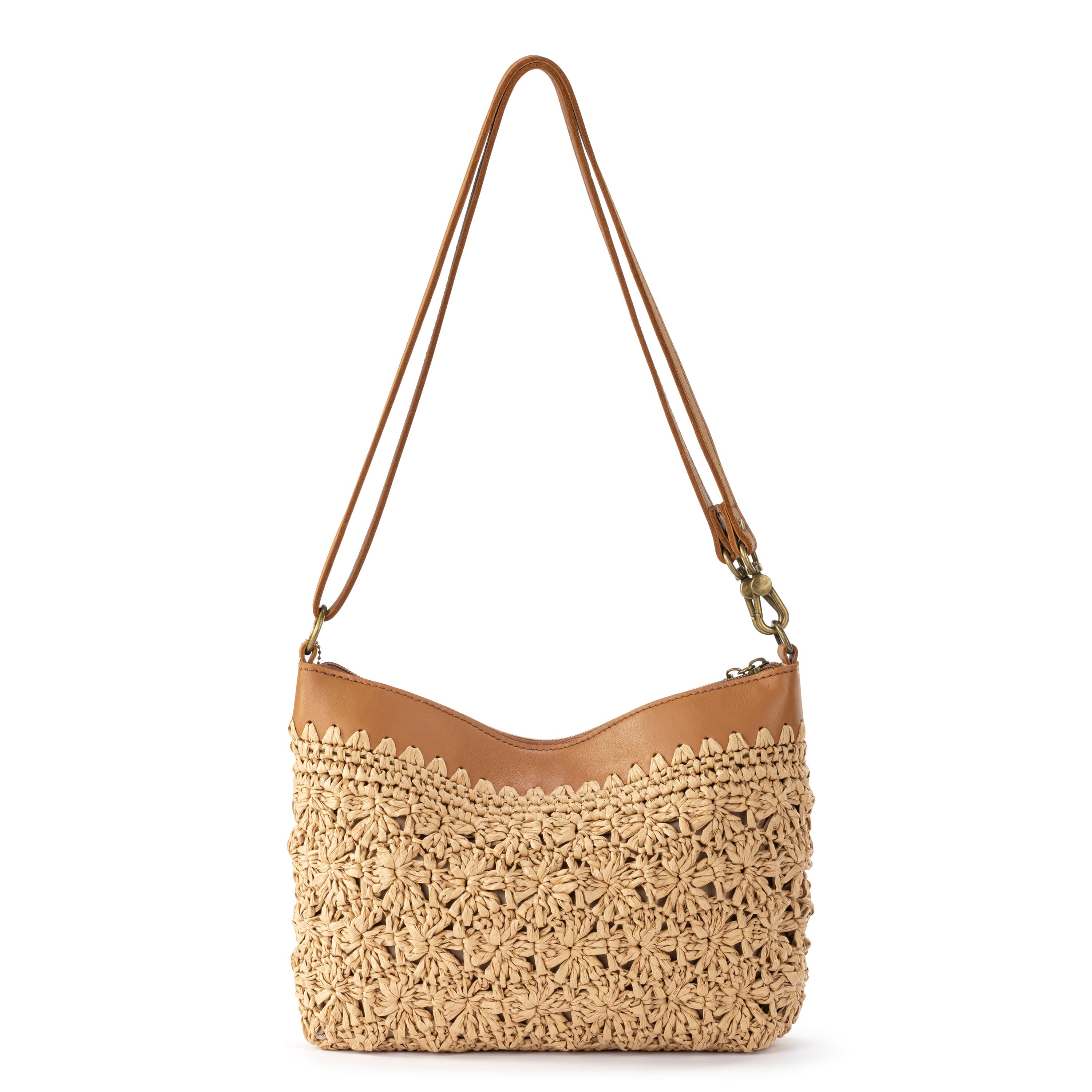 The Sak Lumi Crossbody - Straw - Natural Primrose