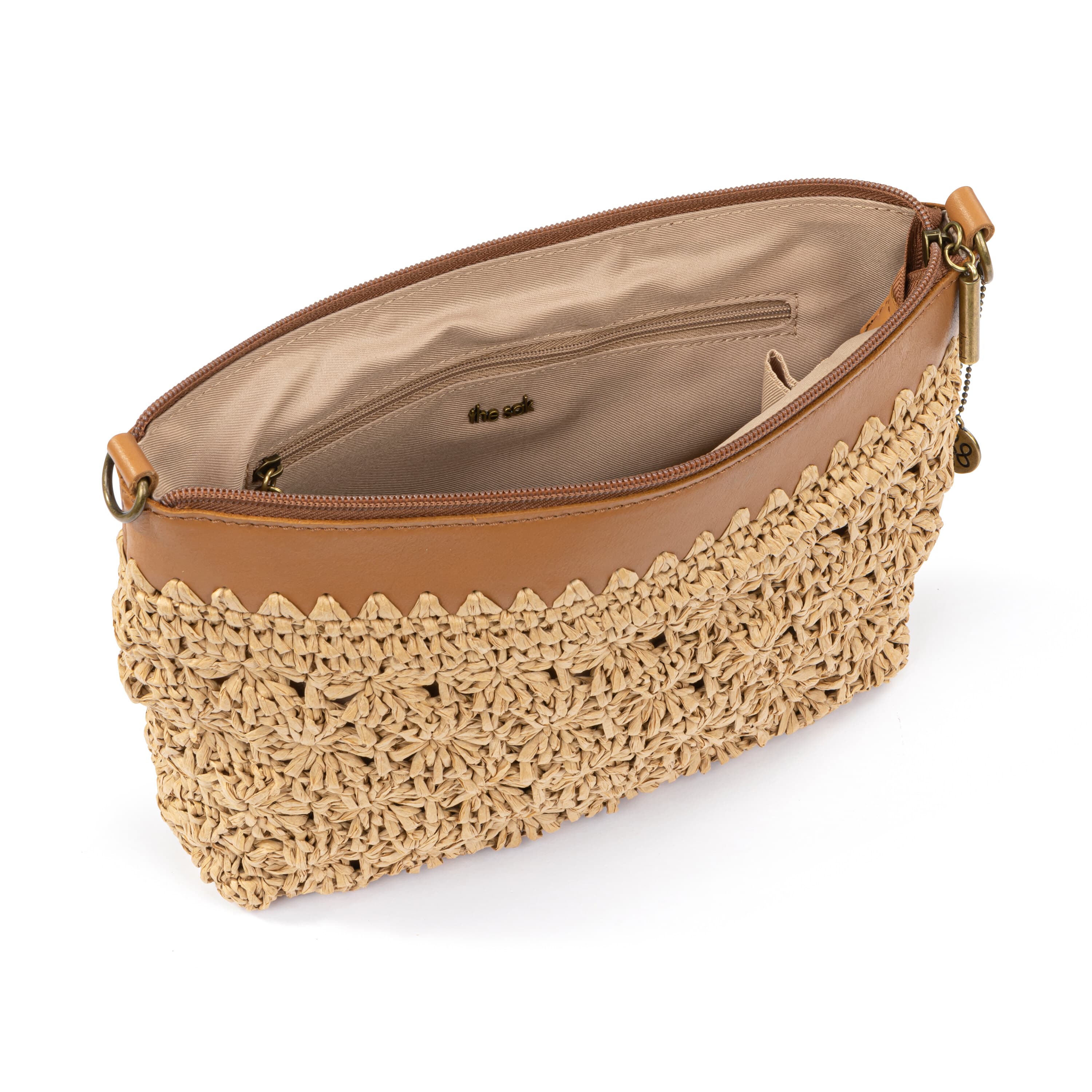 The Sak Lumi Crossbody - Straw - Natural Primrose