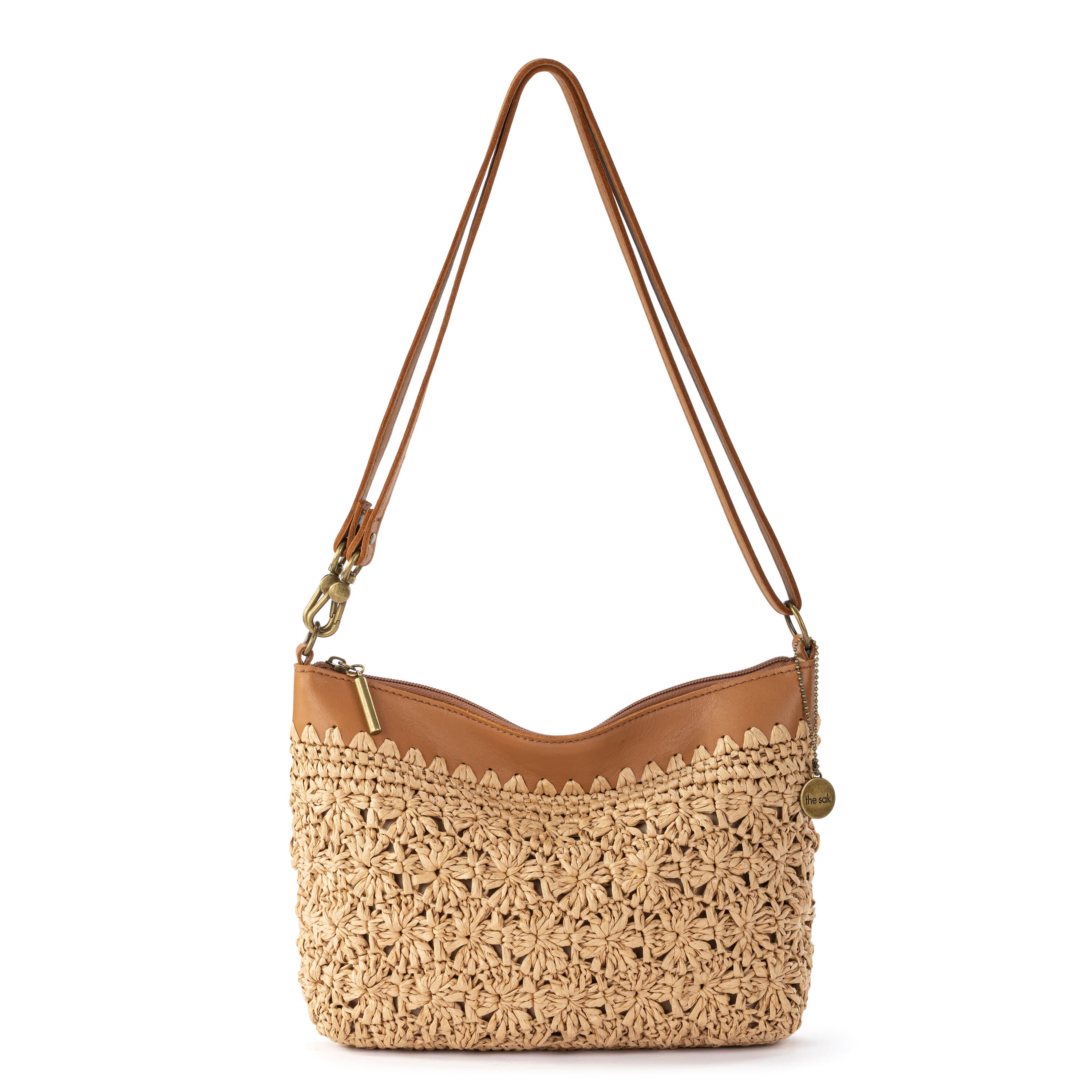 The Sak Lumi Crossbody - Straw - Natural Primrose