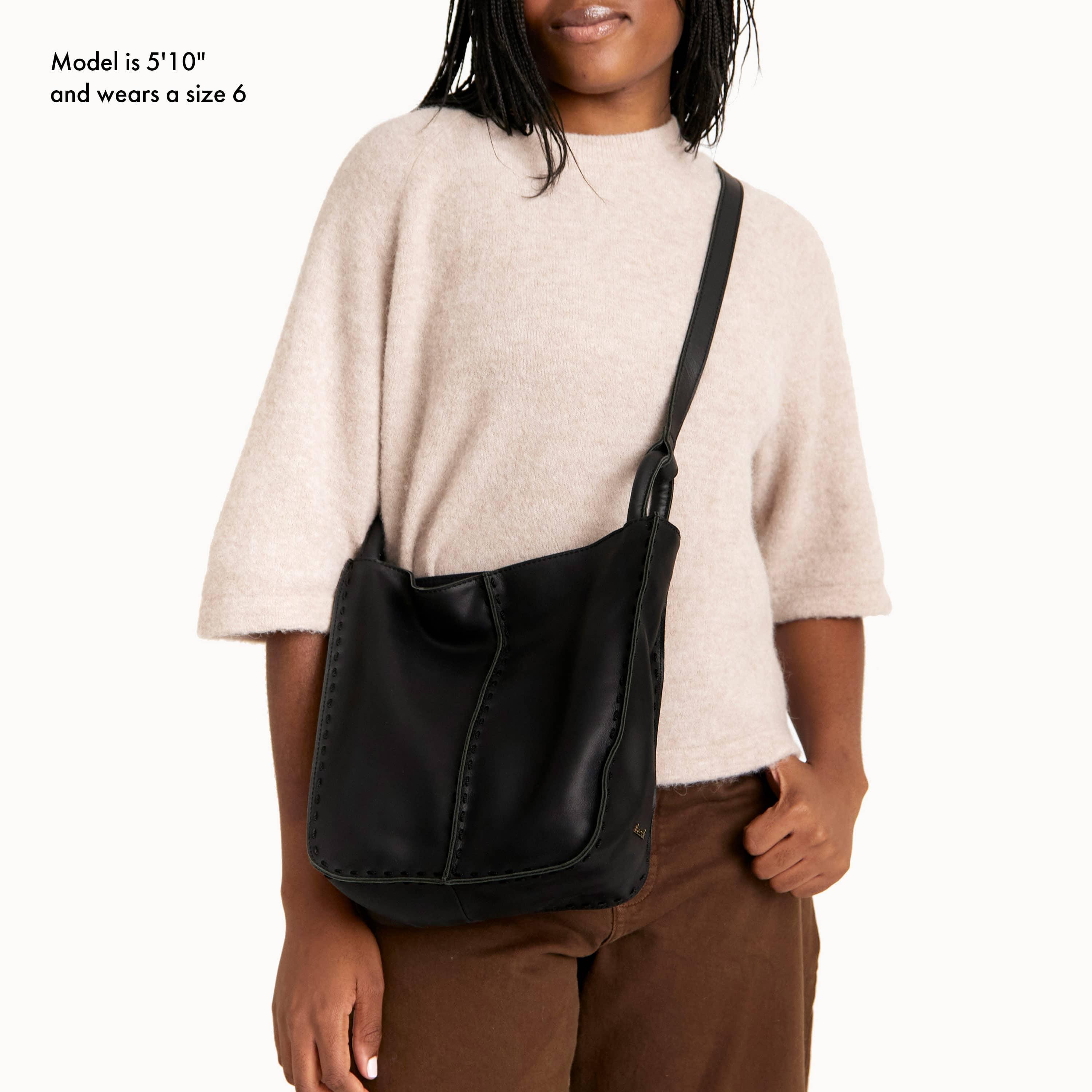 The Sak Los Feliz Crossbody - Leather - Black