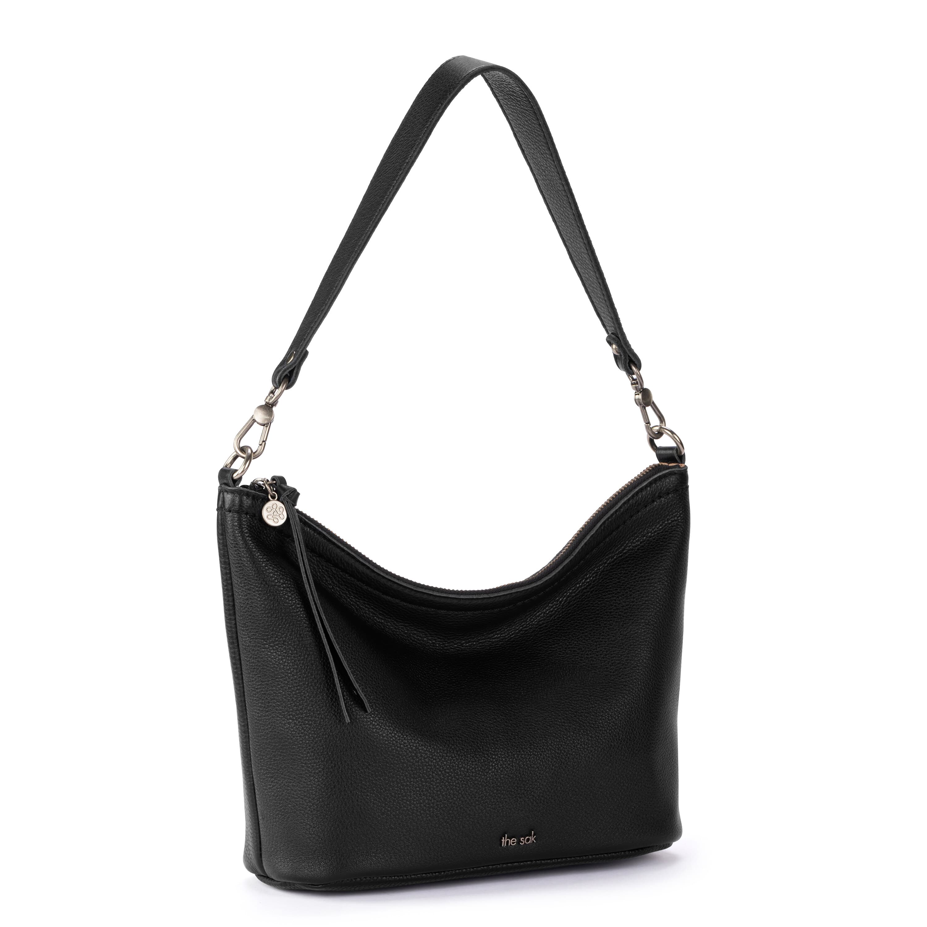 The Sak Jasmine Small Hobo - Leather - Black