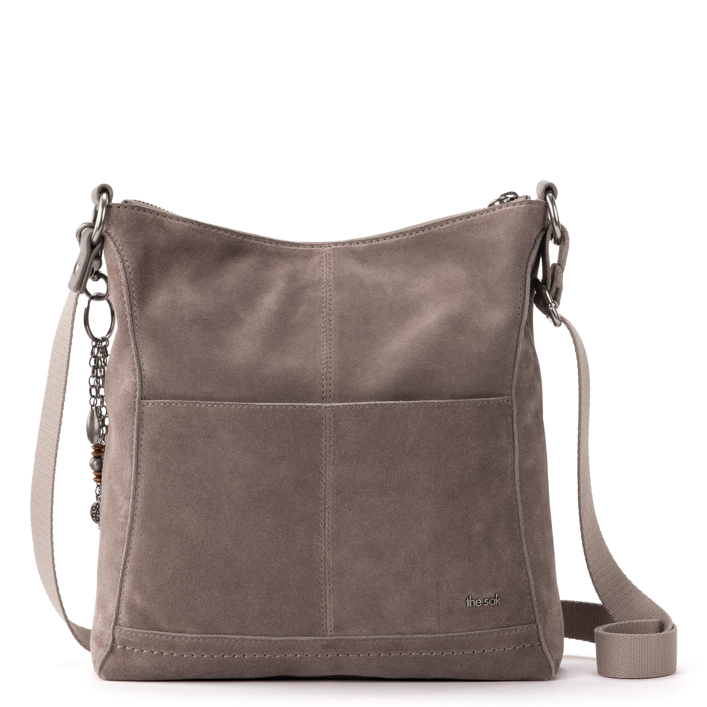 The Sak Lucia Crossbody - Leather - Mushroom Suede