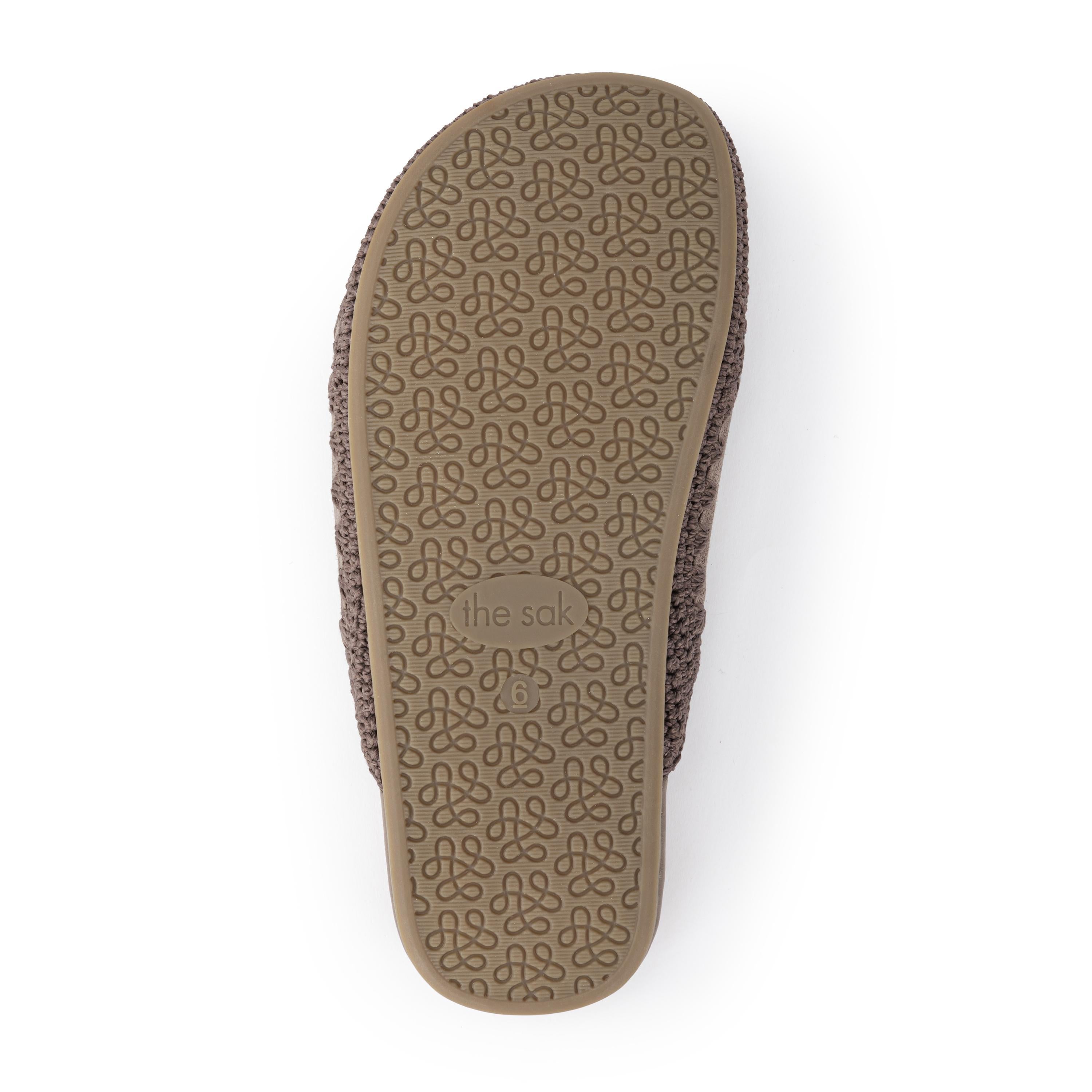 The Sak Bolinas Clog - Leather - Mushroom Suede Patch