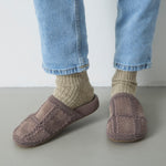 The Sak Bolinas Clog - Leather - Mushroom Suede Patch