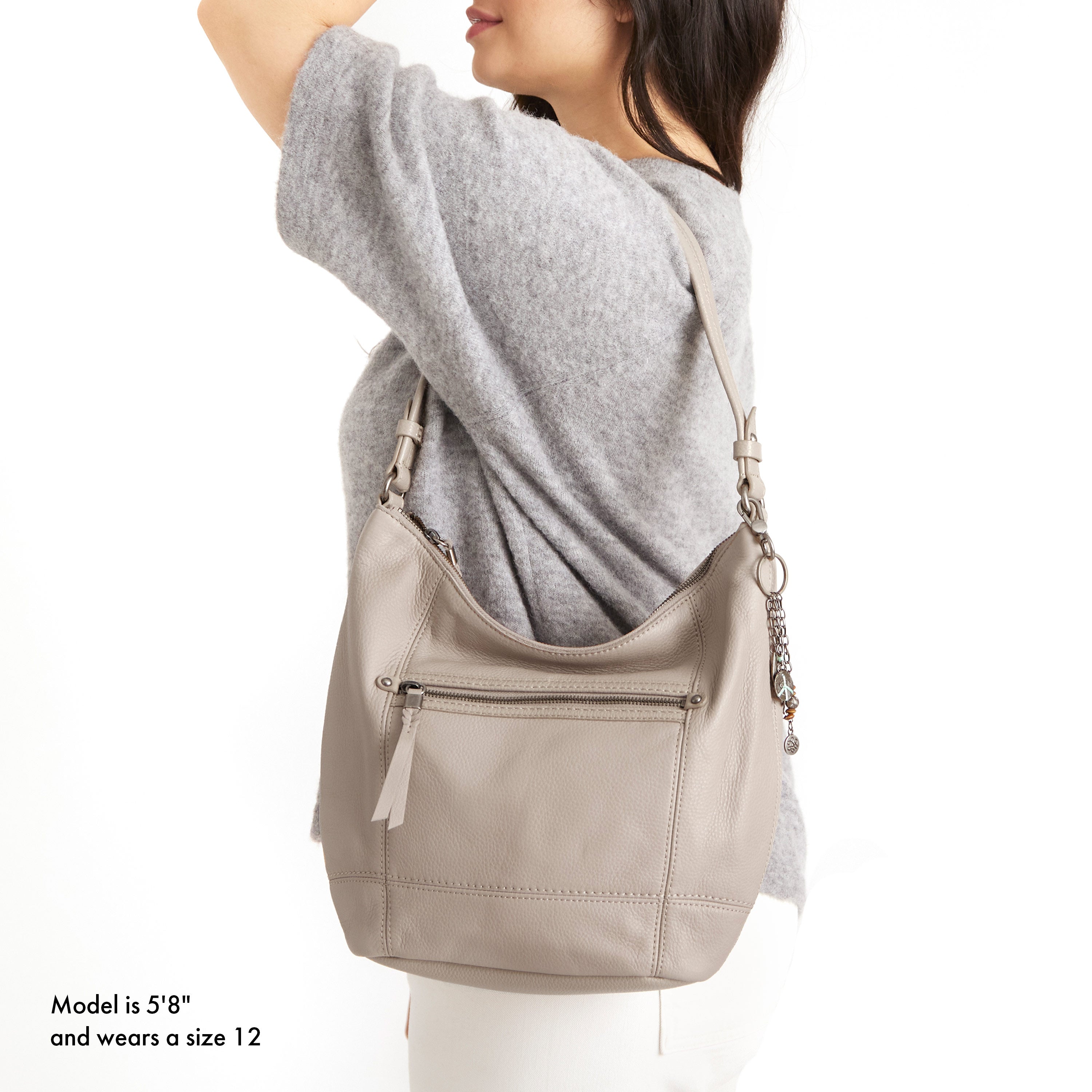 The Sak Sequoia Hobo - Leather - Sand