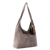 The Sak Huntley Hobo - Leather - Mushroom Suede