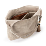The Sak Huntley Hobo - Leather - Sand Suede