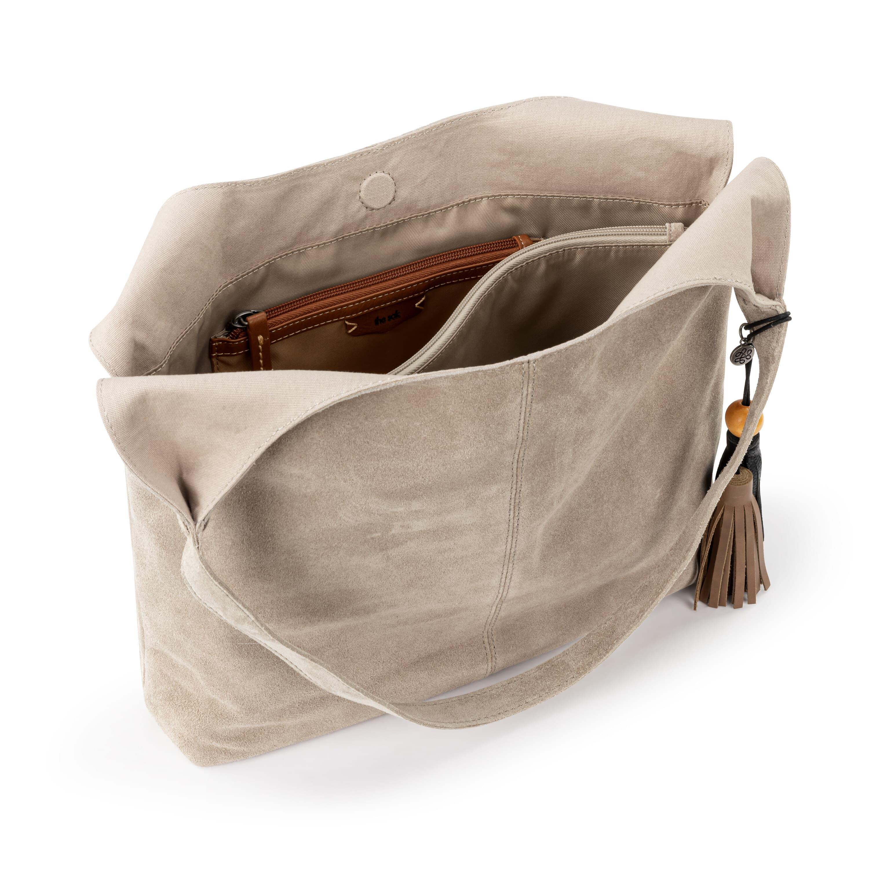 The Sak Huntley Hobo - Leather - Sand Suede
