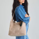 The Sak Huntley Hobo - Leather - Sand Suede